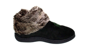 Michigan State Spartans Faux Sheepskin Furry Top Indoor/Outdoor Slippers