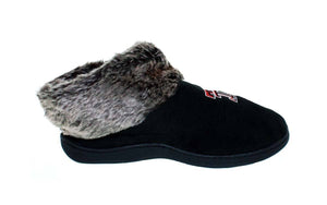 Texas Tech Red Raiders Faux Sheepskin Furry Top Indoor/Outdoor Slippers