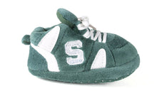Load image into Gallery viewer, Michigan State Spartans Baby Slippers