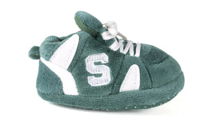 Michigan State Spartans Baby Slippers
