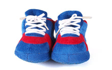 Load image into Gallery viewer, Kansas Jayhawks Baby Slippers