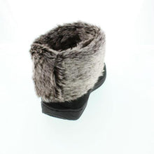 Load image into Gallery viewer, Auburn Tigers Faux Sheepskin Furry Top Indoor/Outdoor Slippers