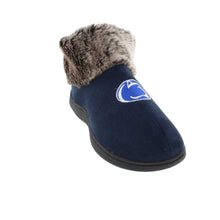Load image into Gallery viewer, Penn State Nittany Lions Faux Sheepskin Furry Top Indoor/Outdoor Slippers