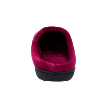 Load image into Gallery viewer, Black and Crimson ComfyFeet Clog Slipper