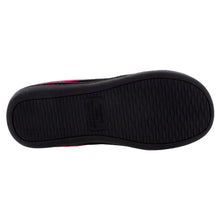 Load image into Gallery viewer, Black and Crimson ComfyFeet Clog Slipper