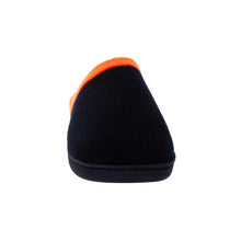 Load image into Gallery viewer, Black and Orange ComfyFeet Clog Slipper