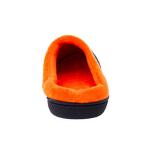 Load image into Gallery viewer, Black and Orange ComfyFeet Clog Slipper