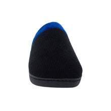 Load image into Gallery viewer, Black and Blue ComfyFeet Clog Slipper