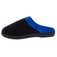 Load image into Gallery viewer, Black and Blue ComfyFeet Clog Slipper