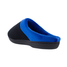 Load image into Gallery viewer, Black and Blue ComfyFeet Clog Slipper