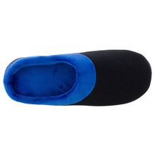 Load image into Gallery viewer, Black and Blue ComfyFeet Clog Slipper