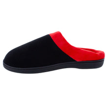 Load image into Gallery viewer, Black and Red ComfyFeet Clog Slipper