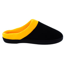 Load image into Gallery viewer, Black and Yellow ComfyFeet Clog Slipper