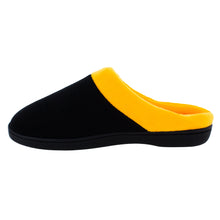 Load image into Gallery viewer, Black and Yellow ComfyFeet Clog Slipper