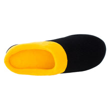 Load image into Gallery viewer, Black and Yellow ComfyFeet Clog Slipper