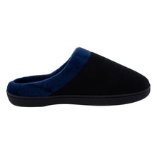 Load image into Gallery viewer, Black and Navy ComfyFeet Clog Slipper