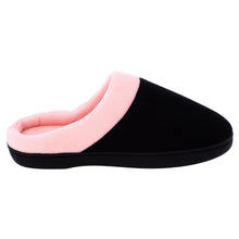 Load image into Gallery viewer, Black and Pink ComfyFeet Clog Slipper