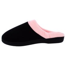 Load image into Gallery viewer, Black and Pink ComfyFeet Clog Slipper