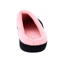 Load image into Gallery viewer, Black and Pink ComfyFeet Clog Slipper