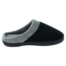 Load image into Gallery viewer, Black and Gray ComfyFeet Clog Slipper