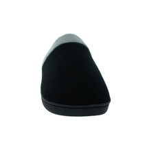 Load image into Gallery viewer, Black and Gray ComfyFeet Clog Slipper