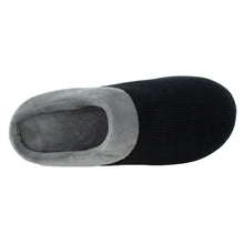 Load image into Gallery viewer, Black and Gray ComfyFeet Clog Slipper