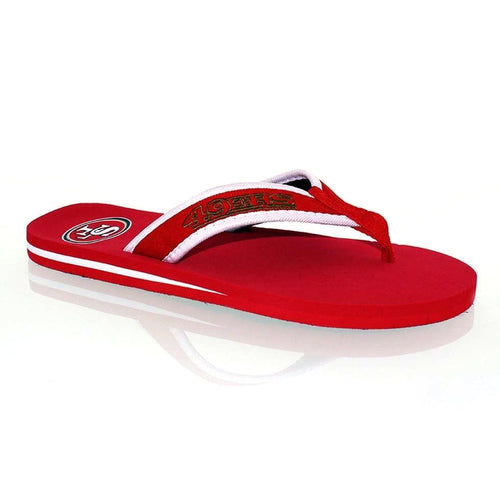 San Francisco 49ers Contour Flip Flops