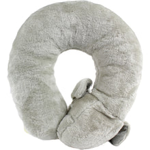 Load image into Gallery viewer, Gray Puppy Pillow Pal Neck Pillow