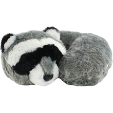 Load image into Gallery viewer, Raccoon Pillow Pal Neck Pillow