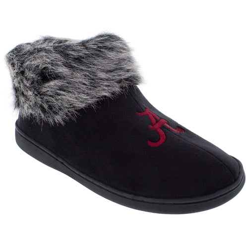 Alabama Crimson Tide Faux Sheepskin Furry Indoor/Outdoor Slippers