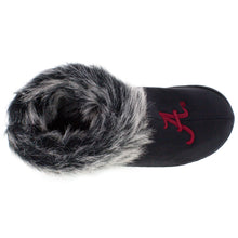 Load image into Gallery viewer, Alabama Crimson Tide Faux Sheepskin Furry Indoor/Outdoor Slippers