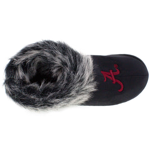 Alabama Crimson Tide Faux Sheepskin Furry Indoor/Outdoor Slippers