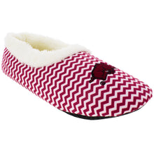 Load image into Gallery viewer, Arkansas Razorbacks Chevron Slippers