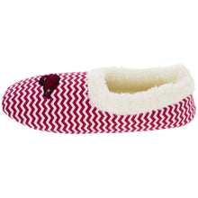 Load image into Gallery viewer, Arkansas Razorbacks Chevron Slippers