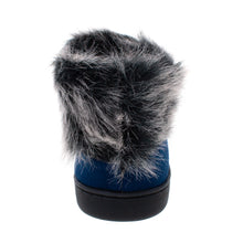 Load image into Gallery viewer, Auburn Tigers Faux Sheepskin Furry Top Indoor/Outdoor Slippers