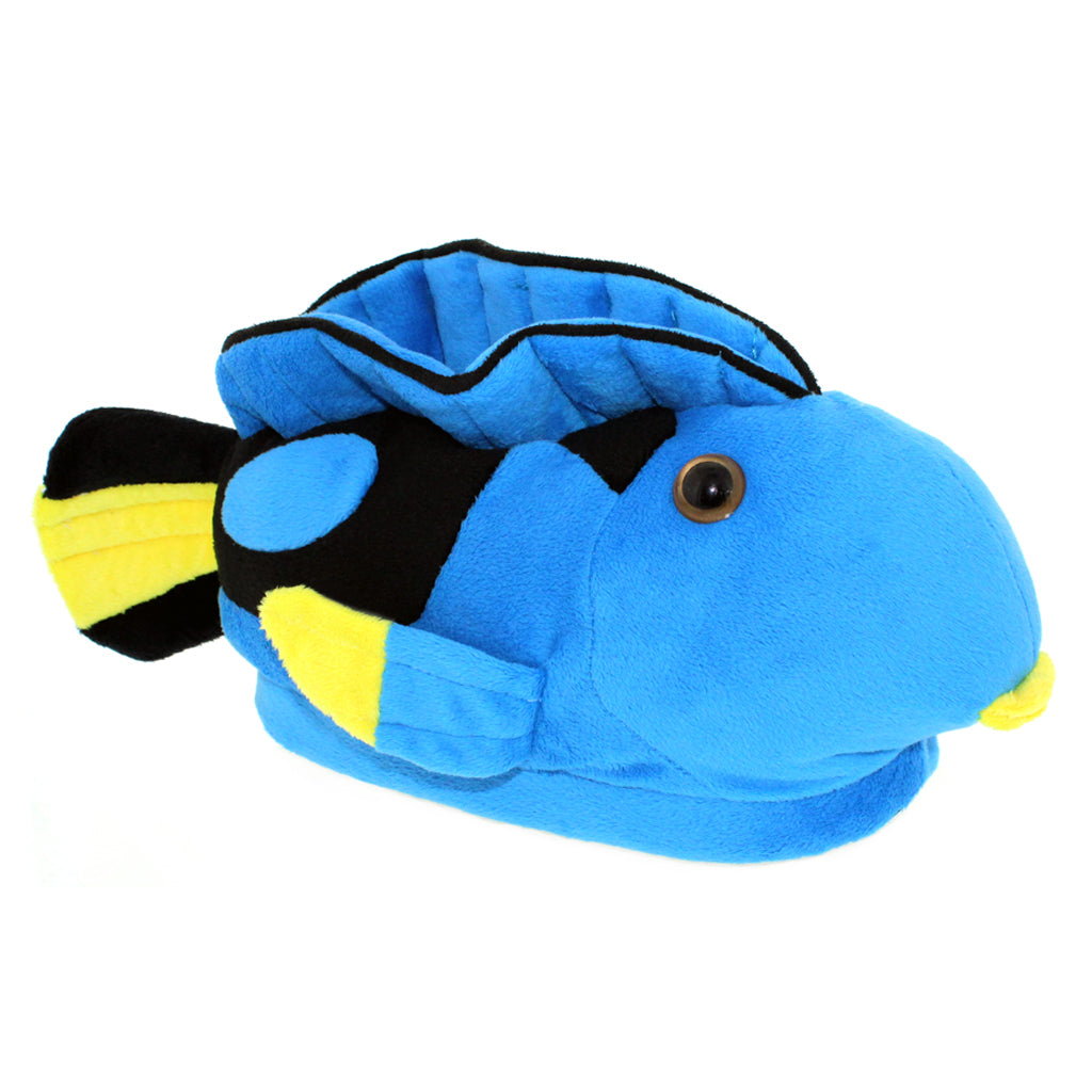 Blue Tang Fish Comfy Animal Slippers