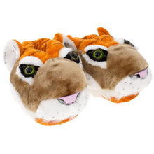 Load image into Gallery viewer, Orange Tiger Slippers