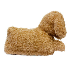 Load image into Gallery viewer, Brown Doodle Dog Slippers