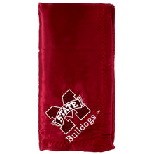 Load image into Gallery viewer, Mississippi State Bulldogs Baby Blanket