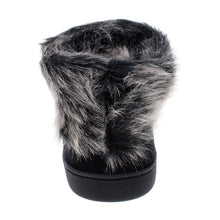 Load image into Gallery viewer, Clemson Tigers Faux Sheepskin Top Indoor/Outdoor Slippers