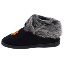 Load image into Gallery viewer, Clemson Tigers Faux Sheepskin Top Indoor/Outdoor Slippers