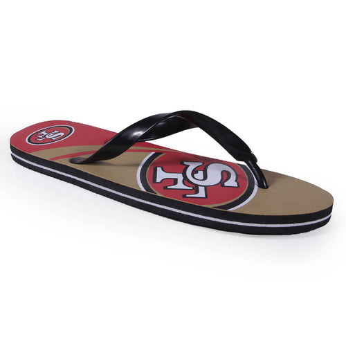 San Francisco 49ers Big Logo Flip Flops