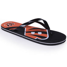 Load image into Gallery viewer, Cincinnati Bengals Big Logo Flip Flop