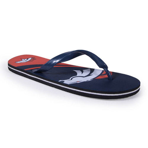 Denver Broncos Big Logo Flip Flops