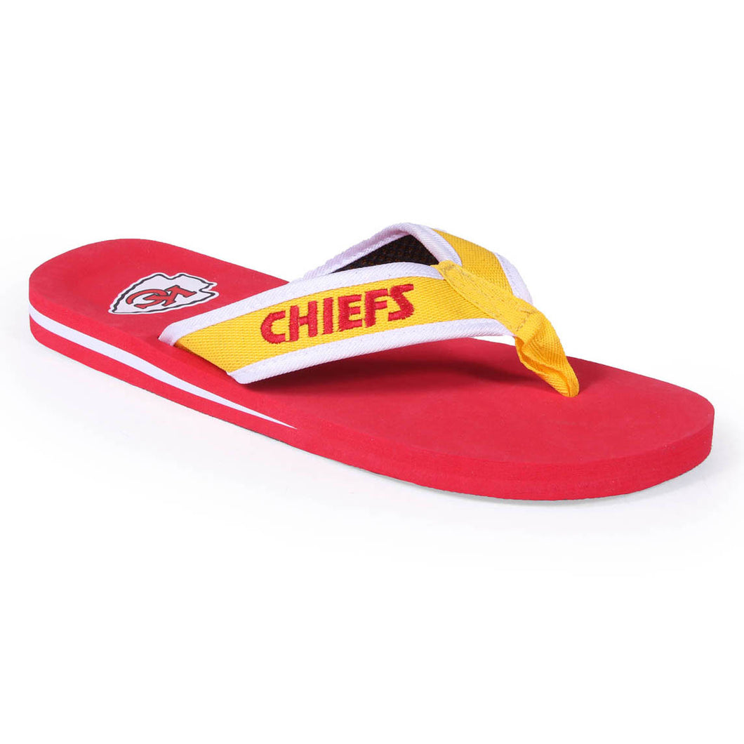 Kansas City Chiefs Contour Sandals