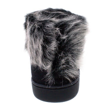 Load image into Gallery viewer, Georgia Bulldogs Faux Sheepskin Furry Top Indoor/Outdoor Slippers