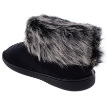 Load image into Gallery viewer, Georgia Bulldogs Faux Sheepskin Furry Top Indoor/Outdoor Slippers