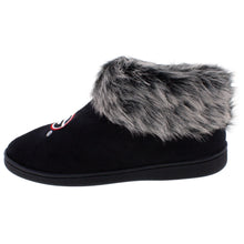 Load image into Gallery viewer, Georgia Bulldogs Faux Sheepskin Furry Top Indoor/Outdoor Slippers
