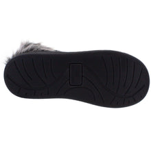 Load image into Gallery viewer, Georgia Bulldogs Faux Sheepskin Furry Top Indoor/Outdoor Slippers