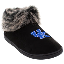 Load image into Gallery viewer, Kentucky Wildcats Faux Sheepskin Furry Top Indoor/Outdoor Slippers